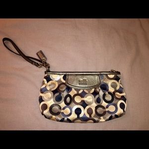 Authentic Coach Wristlet